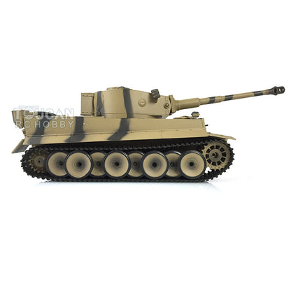 Henglong 1/16 TK7.0 Promotion German Tiger I RTR RC Tank 3818 Infrared Combat BB Smoke Sounds Lights Metal Gearbox Tracks Sprockets Idlers Wheels