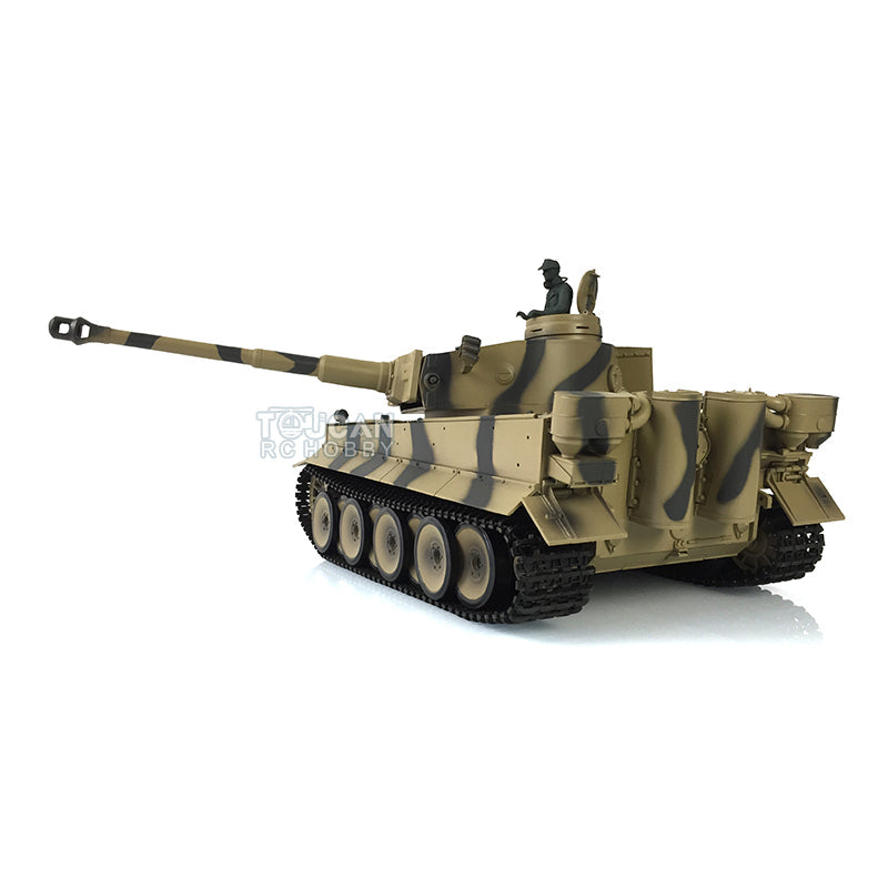 Henglong 1/16 TK7.0 Promotion German Tiger I RTR RC Tank 3818 Infrared Combat BB Smoke Sounds Lights Metal Gearbox Tracks Sprockets Idlers Wheels