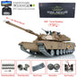 Henglong 1/16 TK7.0 Profession USA Abrams M1A2 RTR RC Tank 3918 FPV 360 Degrees Turret Barrel Recoil BB IR Metal Tracks Gearbox Sprockets Idlers Road Wheels