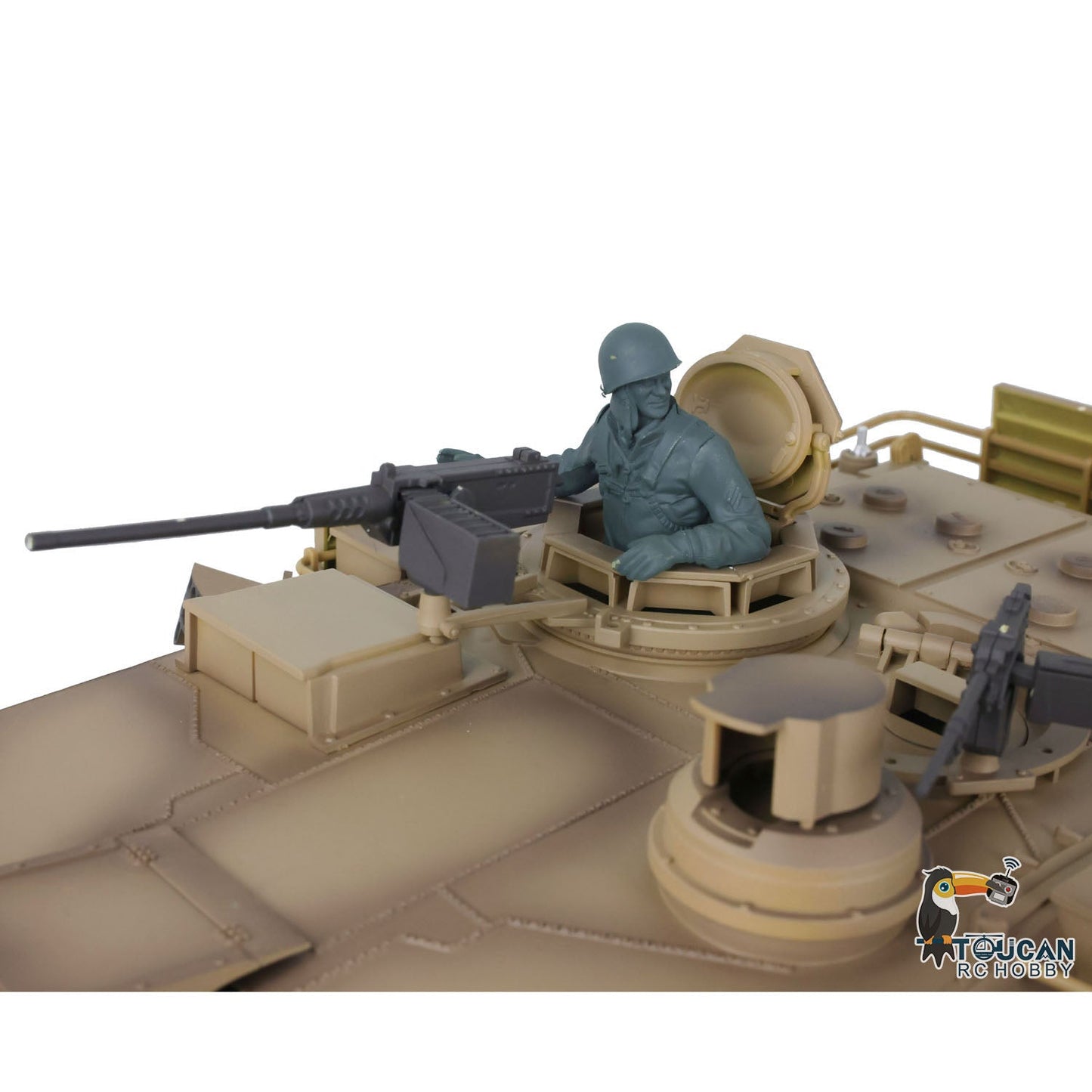 Henglong 1/16 TK7.0 Profession USA Abrams M1A2 RTR RC Tank 3918 FPV 360 Degrees Turret Barrel Recoil BB IR Metal Tracks Gearbox Sprockets Idlers Road Wheels