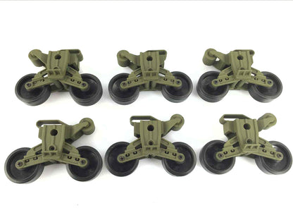 TOUCAN RC HOBBY Plastic Tracks Sprockets Road Wheels Idlers Accessories Pack Chassis Front Panel Decal For HL 1/16 RC 3898 Tank Model Parts