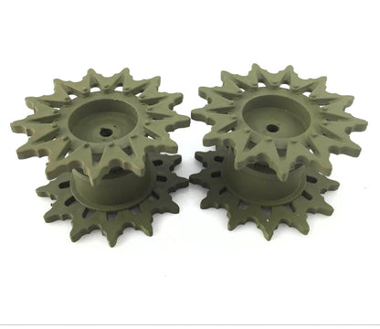TOUCAN RC HOBBY Plastic Tracks Sprockets Road Wheels Idlers Accessories Pack Chassis Front Panel Decal For HL 1/16 RC 3898 Tank Model Parts