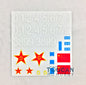 IN Stock Henglong Decoration Decal Paste Sticker for 1/16 Scale China ZTZ 99 RC Tank 3899 Simulation Models DIY Accessories