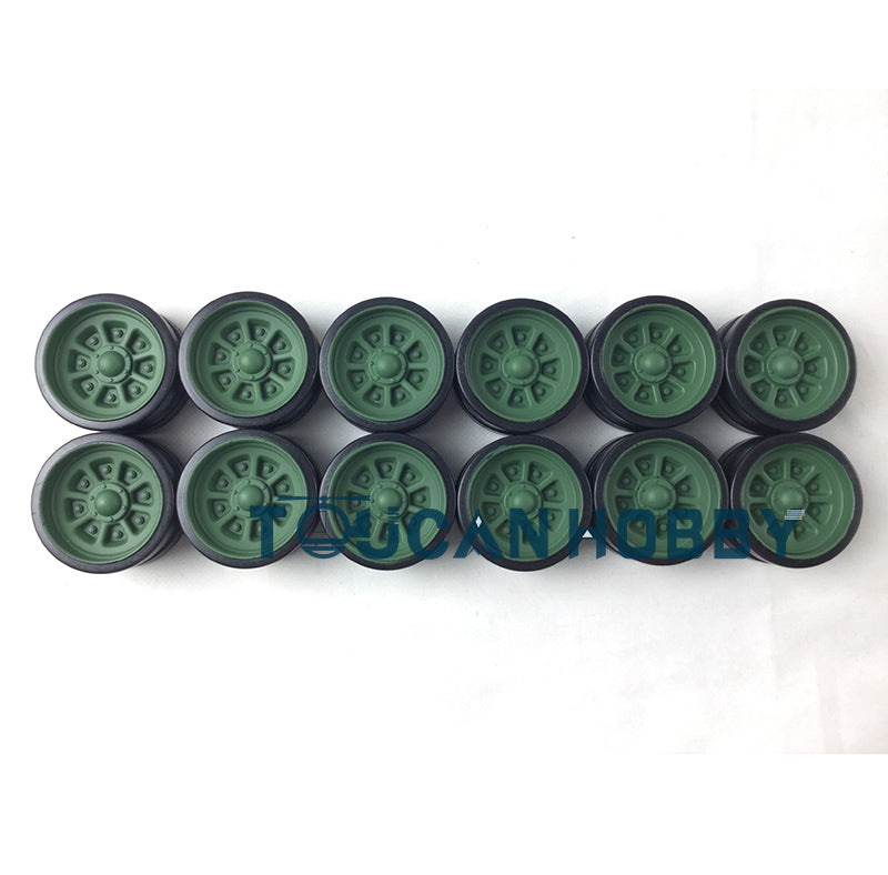 Heng Long 1/16 Plastic Tracks Sprockets Road Wheels Idlers Accessories Pack Decal Chassis Spare Part For 3899A RC Tank Model