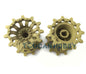 Heng Long Plastic Tracks Sprockets Road Wheels Idlers Accessories Package Decal For 3908 British Challenger II RC Tank Model
