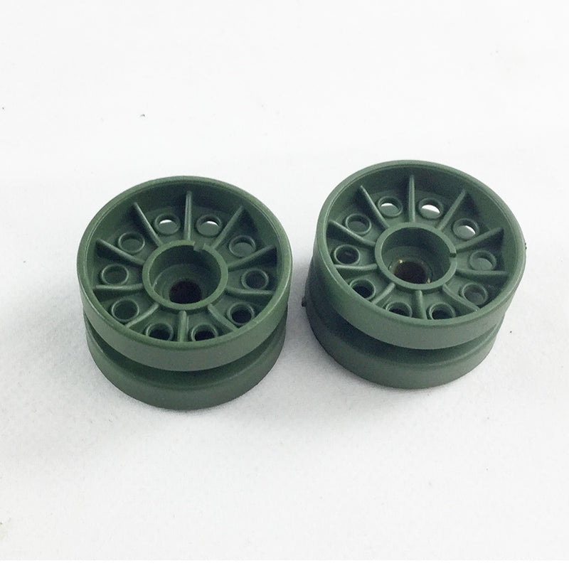 HL Plastic Turret Sprockets Idlers Road Wheels Accessories Pack Decal For 1/16 Soviet T34-85 3909 RC Tank Vehicle Model Part