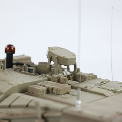 HengLong 7.0 1/16 IDF Merkava MK IV 3958 RTR RC Tank Smoke Effect 360 Degree Turret BB IR Metal Gearbox Tracks Drive Idler Wheels