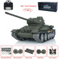 Henglong 1/16 TK7.0 3909 Soviet Union T34/85 RC Tank 360 Degrees Turret IR BB Smoke Metal Track Drive Idler Road Wheels Gearbox