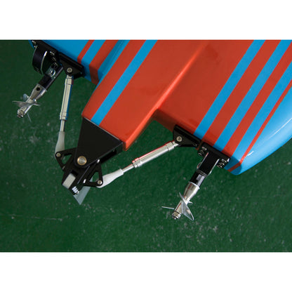 135 km/h RC-Hochgeschwindigkeits-Rennboote DTRC E33 Kevlar-Wasserfahrzeugmodell Schnellboot-Kühlsystem RTR-Batterie Dual Brushless-Motor