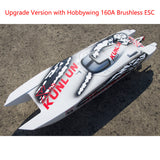 DTRC X55 Remote Control Racing Boats 130km/h High-speed Waterproof RC Ship Model DIY PNP RTR Verisons Fiberglass Hull ESC Servo