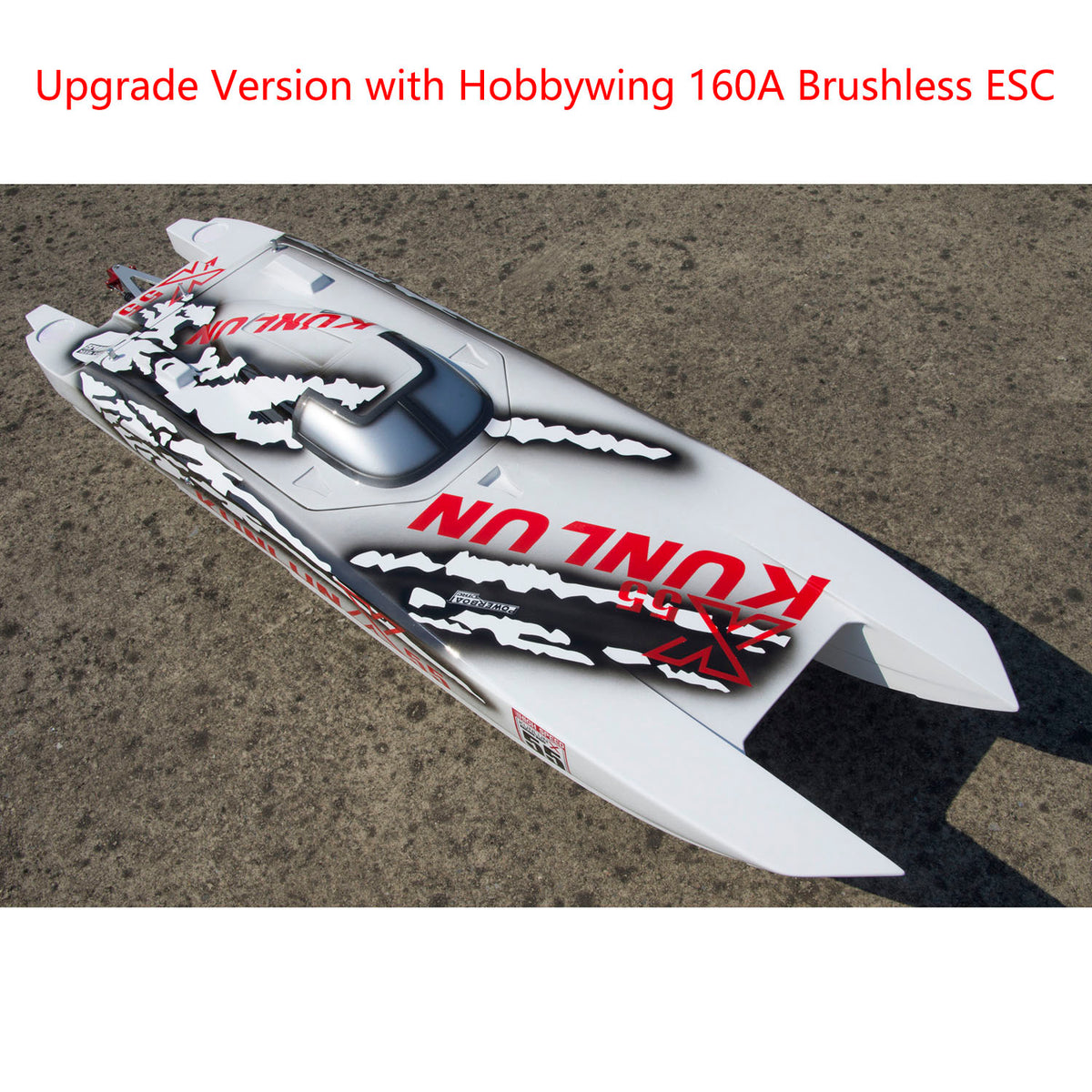 TOUCAN RC HOBBY DTRC X55 Remote Control Racing Boats 130km/h High-speed Waterproof RC Ship Model DIY PNP RTR Verisons Fiberglass Hull ESC Servo