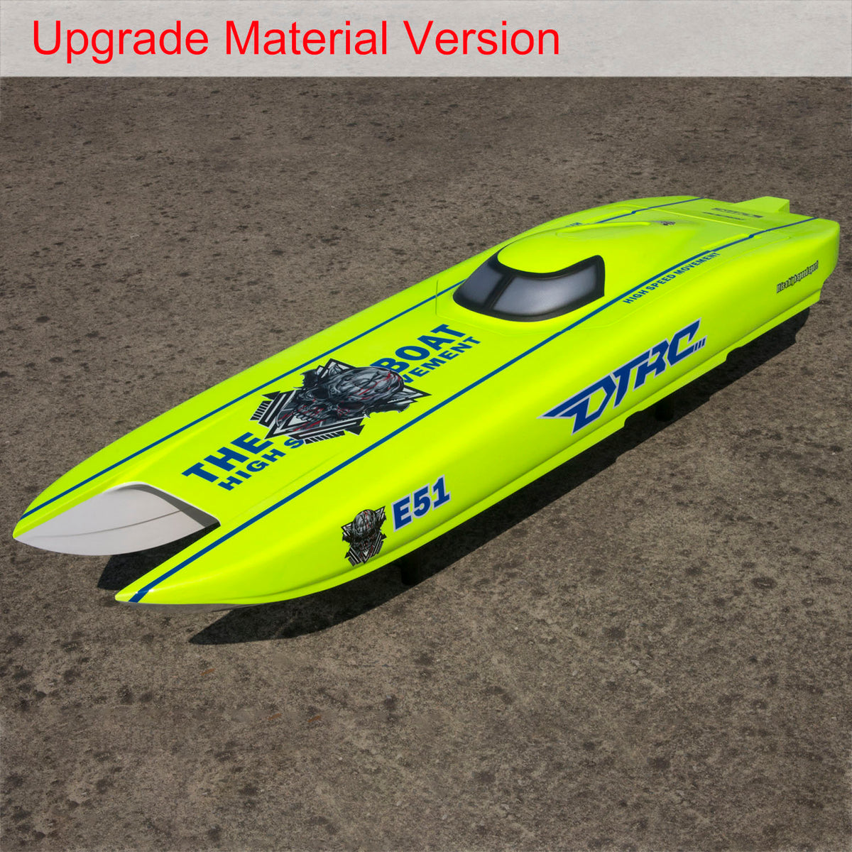 TOUCAN RC HOBBY DTRC E51 Electric RC Boat RTR Para?Aramid Fiber Waterproof Remote Control Racing Boats