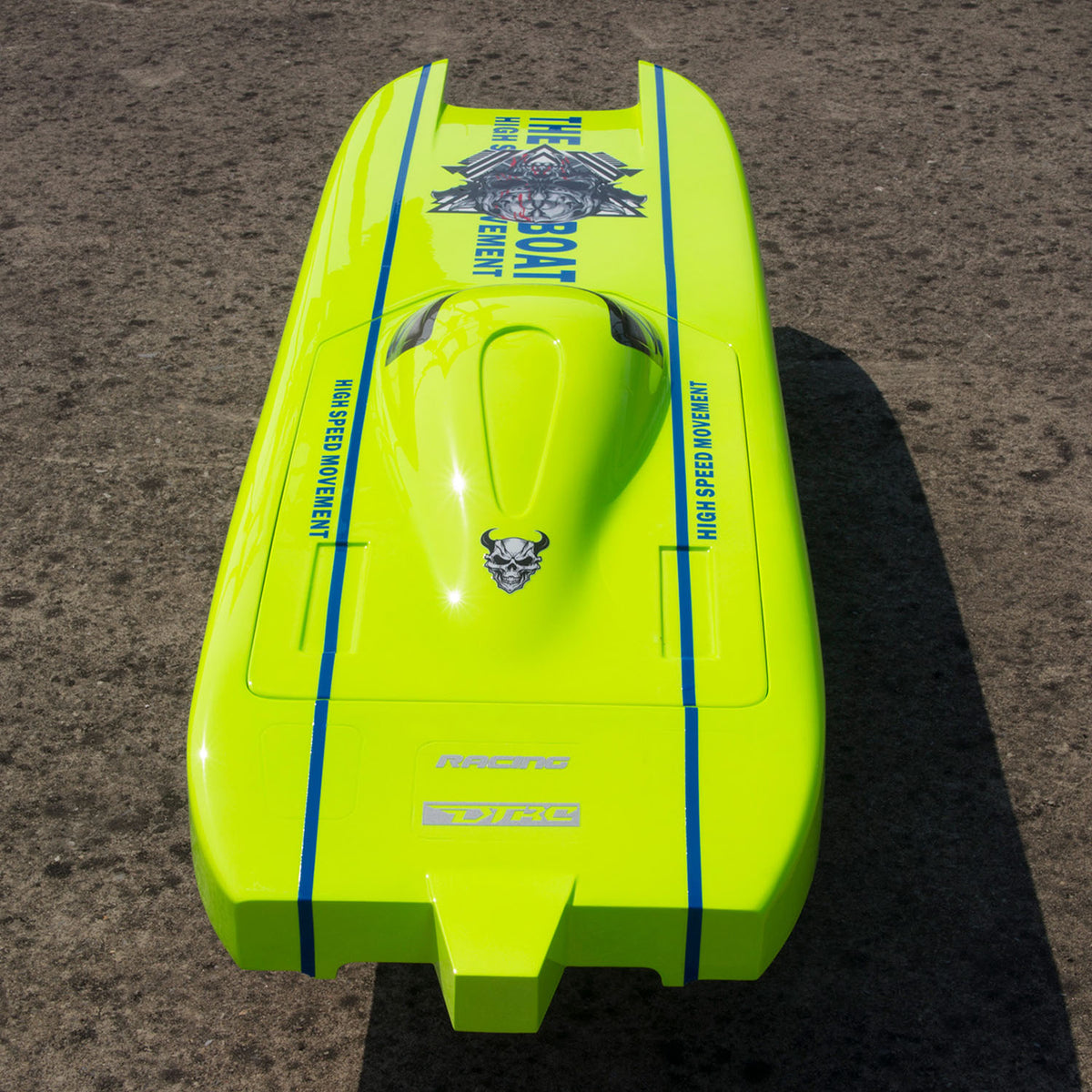 TOUCAN RC HOBBY Painted RC Boat Hull for E51 Electric Racing Boats Remote Controlled High-speed Ship DIY Hobby Models 300*360*220mm