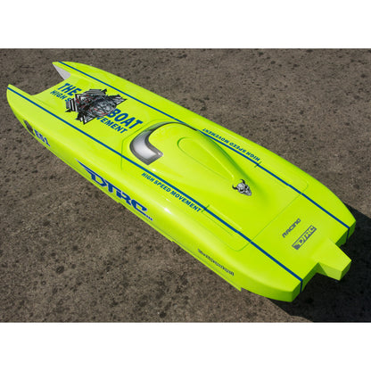 TOUCAN RC HOBBY DTRC E51 Fiber Glass Remote Control Boat High-speed RC Racing Ship Models Painted Emulated Toys Gift for Adults Children