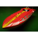 DTRC Kevlar Remote Control Racing Boat X79 RC Electric Ship Cooling System Brushless Motor ESC 3KG Servo Painted No Battery