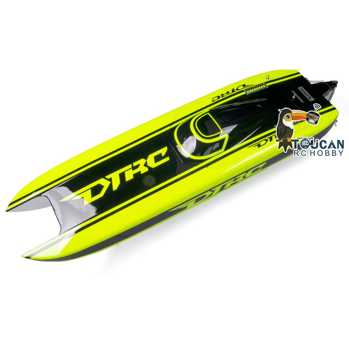 In Stock TOUCAN RC HOBBY E51 Electric PNP RC Boat Racing MadeWith Para?Aramid Fiber Dual Motor Servo ESC W/O Battery