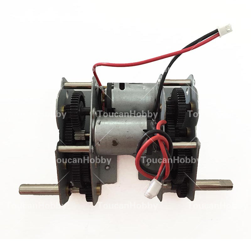 IN Stock Henglong 1/16 Remote Control Tank Steel Gearbox ML 49mm 59mm HL 49mm 59mm With 5.3 Plug Cable For RC Military Vehicle Model Part