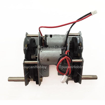 IN Stock Henglong 1/16 Remote Control Tank Steel Gearbox ML 49mm 59mm HL 49mm 59mm With 5.3 Plug Cable For RC Military Vehicle Model Part
