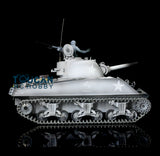 Henglong 1/16 TK7.0 M4A3 Sherman Funkgesteuerter fahrbereiter Panzer 3898 Laufrückstoß Metallketten Kettenräder Leiträder Rauchgeräusch
