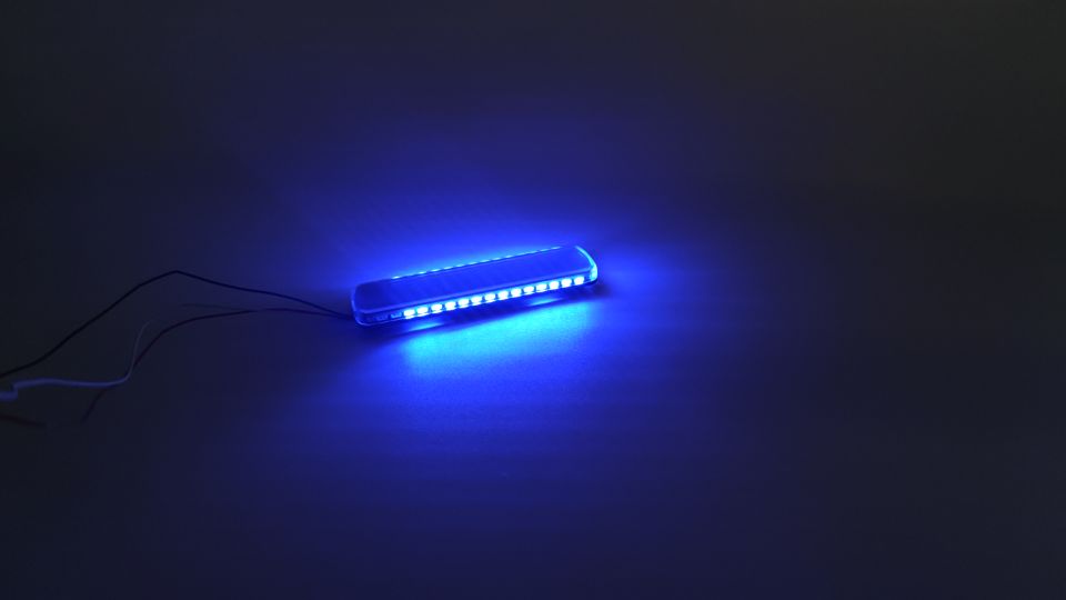 Warnung LED Dach Vorsicht Licht Für LESU 1/14 TAMIYA RC Traktor Kipper Lkw Simulation Fahrzeug Hobby Modell DIY Zubehör