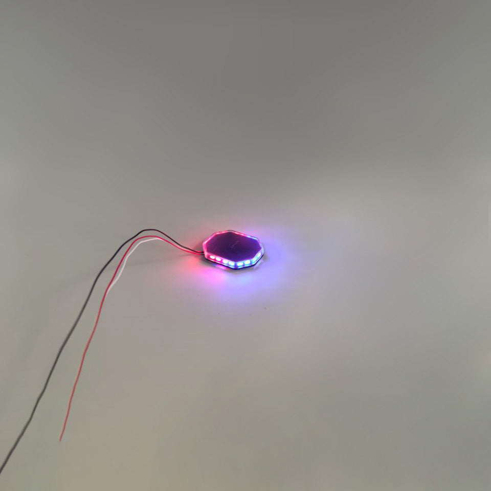 Warn-Blitz-LED-Licht für LESU 1/14 RC-LKW-Traktor-Kipper-Modell DIY TAMIYA mit 22 Beleuchtungsmodi DIY-Zubehör