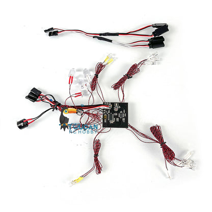 TOUCAN RC HOBBY JDM LED Light System DIY Parts for 1/14 Hydraulic RC Hydraulic Giant Mine Car Loader Tractor Truck Bulldozer Model for Builders