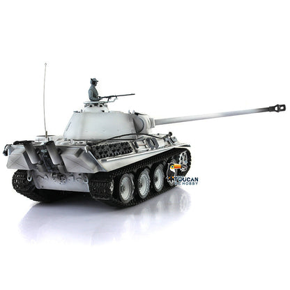 Henglong 1/16 TK7.0 Promotion German Panther G RTR RC Tank 3879 BB Infrared Combat Smoke Sound Light Metal Tracks Sprocket Wheels