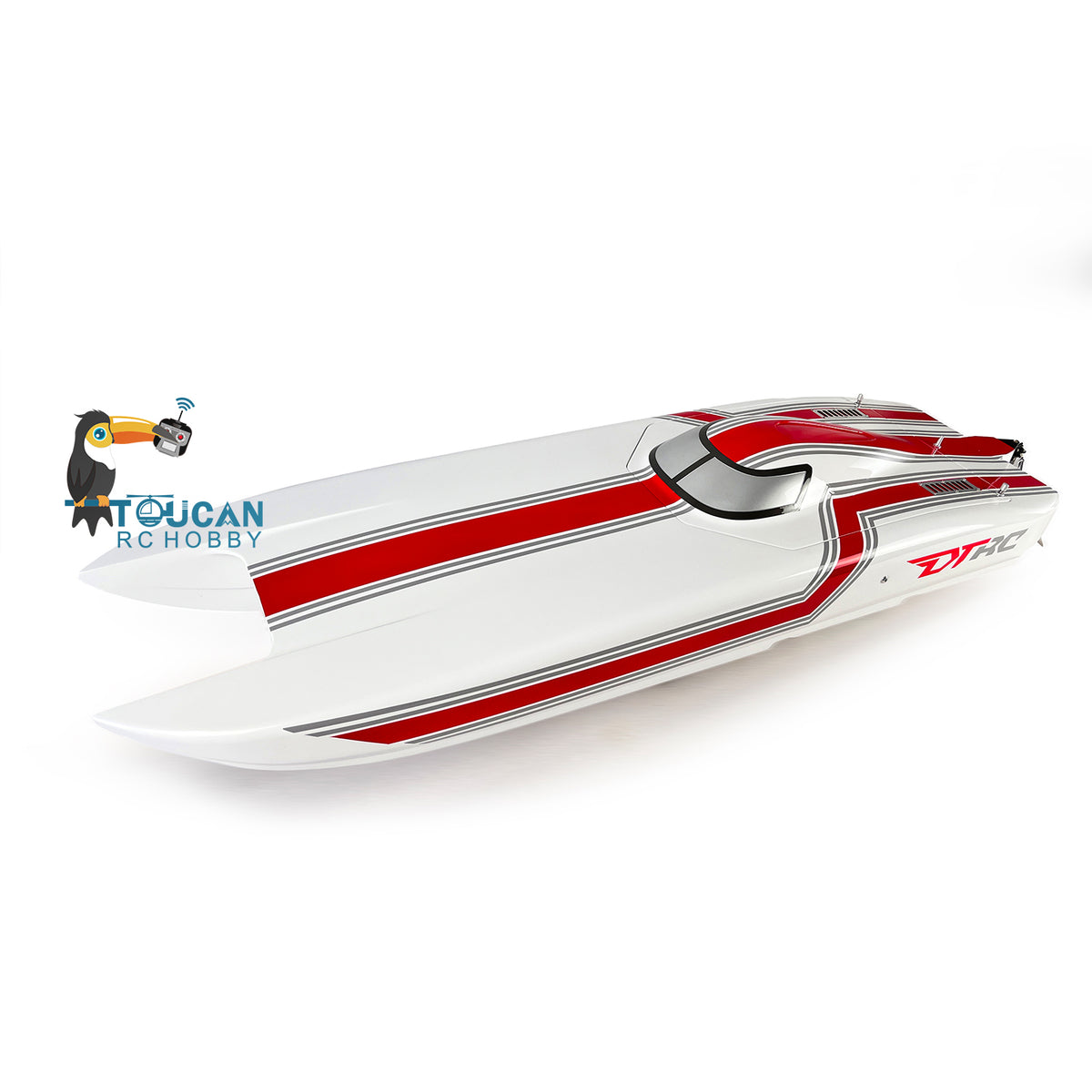 In Stock TOUCAN RC HOBBY E51 Electric PNP RC Boat Racing MadeWith Para?Aramid Fiber Dual Motor Servo ESC W/O Battery
