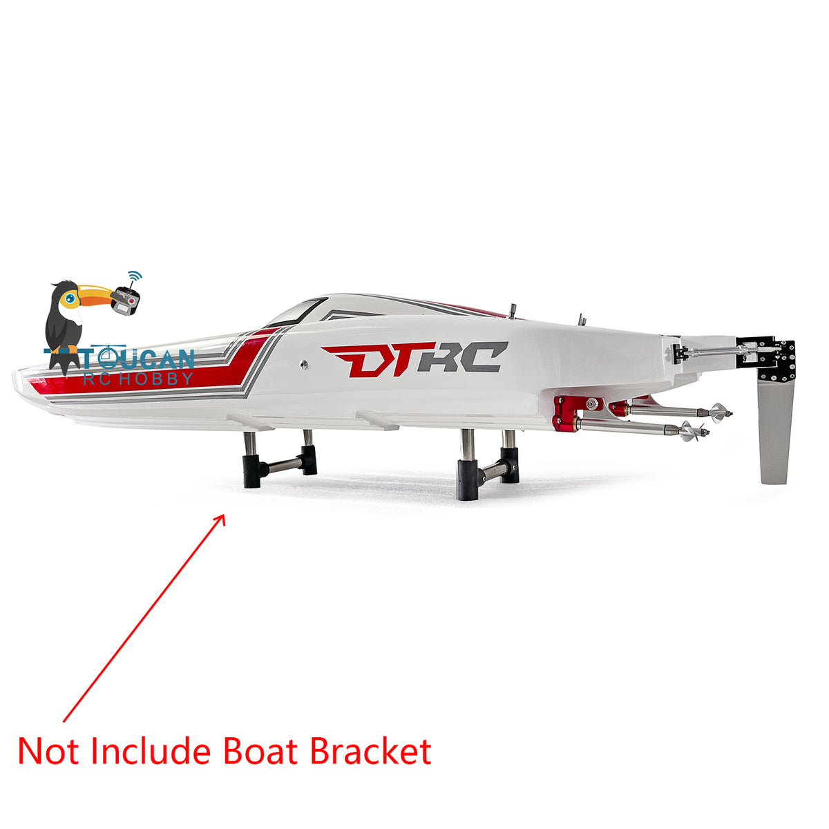 In Stock TOUCAN RC HOBBY E51 Electric PNP RC Boat Racing MadeWith Para?Aramid Fiber Dual Motor Servo ESC W/O Battery