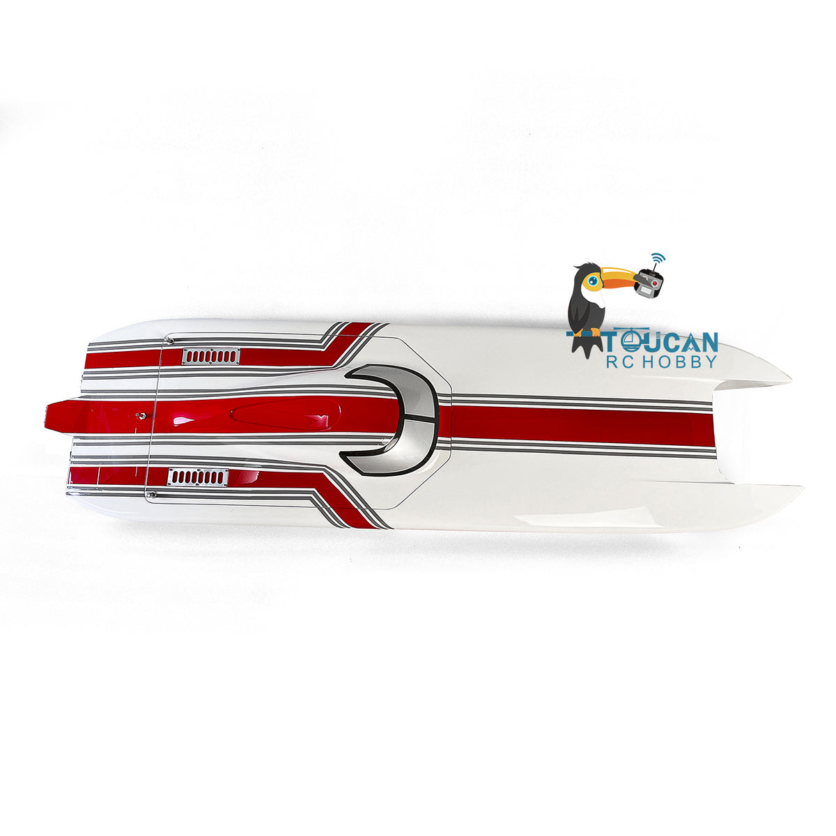 In Stock TOUCAN RC HOBBY E51 Electric PNP RC Boat Racing MadeWith Para?Aramid Fiber Dual Motor Servo ESC W/O Battery