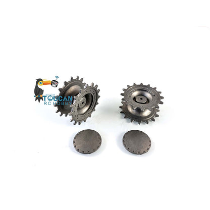 IN Stock Metal Tracks Sprockets Road Wheels With Return Rollers Idlers For Henglong DIY 1/16 RC Tank Model 3878 Soviet Union KV-1 Parts