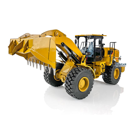 TOUCAN RC HOBBY JZM DIM-C950 Metal 1/12 RC Hydraulic Loader Remote Control Construction Vehicle 3CH Valve 2-Speed Gearbox for Garden landscaping