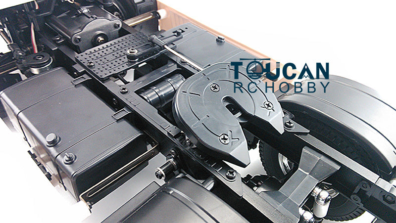 1/14 RC Fahrzeuge Toucanrc 2 Achsen Fernbedienung Traktor Lkw Radio ESC Servo Motor für Tamiyaya LESU Anhänger
