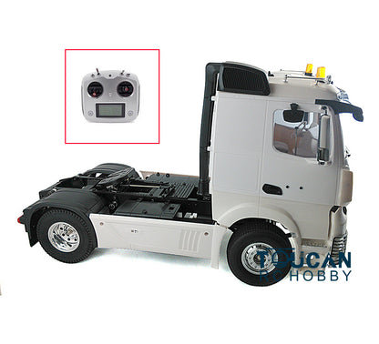 1/14 RC Fahrzeuge Toucanrc 2 Achsen Fernbedienung Traktor Lkw Radio ESC Servo Motor für Tamiyaya LESU Anhänger