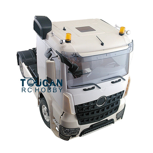 1/14 RC Vehicles Toucanrc 2Axles Remote Control Tractor Truck Radio ESC Servo Motor forya LESU Trailer