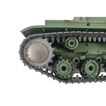 Henglong 1/16 TK7.0 Promotion Soviet KV-2 RTR RC Tank 3949 with Barrel Recoil BB IR Smoke Effect Metal Tracks Sprockets Idlers Wheels