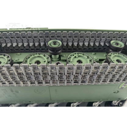Verbesserter Henglong 1/16 TK7.0 Sowjetischer KV-2 Gigant, fahrbereit, ferngesteuerter Panzer, 3949, 360-Grad-Turm, FPV-Sound, Rauch, Metallketten