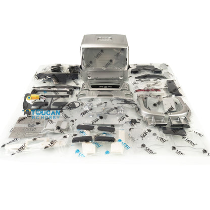 TOUCAN RC HOBBY LESU 1/14 8x8 Radio Controlled Metal Roll on/off Hydraulic Truck A0014 Crane Dumper Tipper Reversing Valve Motor Servo ESC DIY Car Model