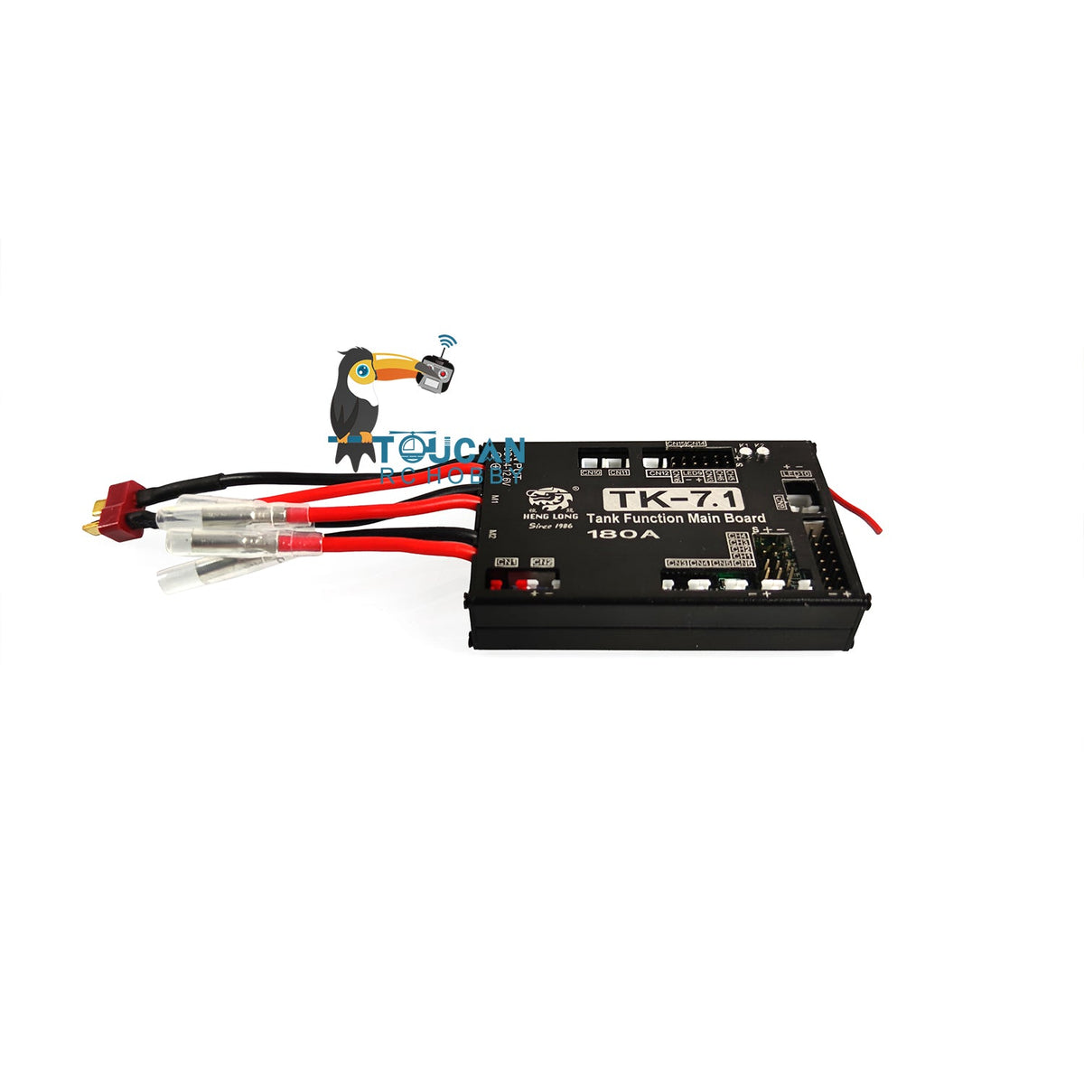 IN Stock Henglong 7.1 Multi-Function Main Board Metal Exterior Casing Leopard 2A6 M1A2 Sound for 1/16 RC Tank 7.1 7.0 Radio Controller