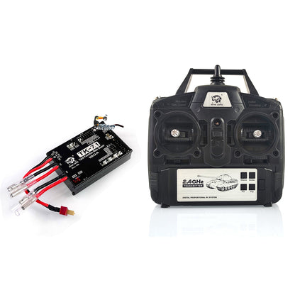 Henglong 1/16 Scale RC Tank Model Radio Control System 2.4Ghz 7.1 Generation Transmitter Main Board Leopard 2A6 M1A2 Sound
