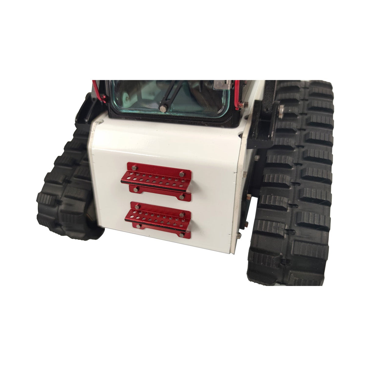 TOUCAN RC HOBBY LESU 1/14 RC Tracked Skid-Steer Loader Aoue LT5 Metal Hydraulic DIY Model Gripper Dozer Hay Clamp Dozer Blade Gripper Sweeper Hay Clamp
