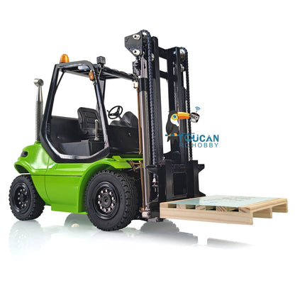 TOUCAN RC HOBBY 1/14 Metal LESU Assembled and Painted RC RTR Model forklift Truck Light Sound Motor Servo ESC Flysky FS Transmitter Receiver