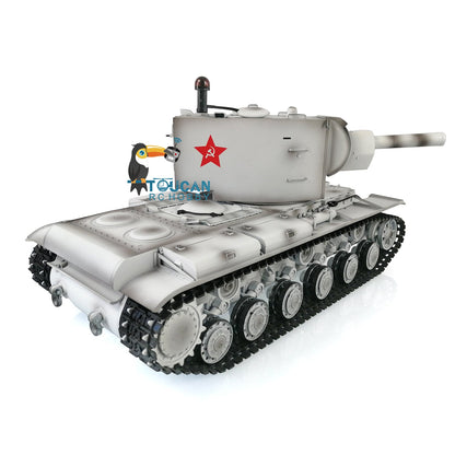 Henglong 1/16 TK7.0 Promotion Soviet KV-2 RTR RC Tank 3949 with Barrel Recoil BB IR Smoke Effect Metal Tracks Sprockets Idlers Wheels