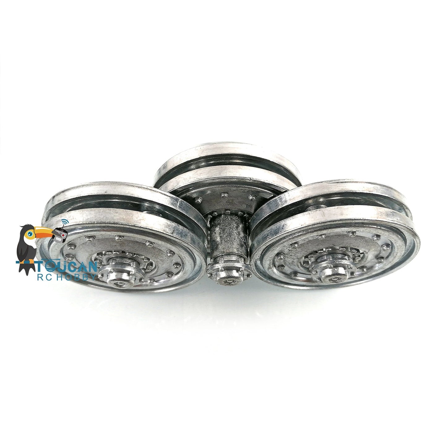 IN Stock Heng Long Metal Road Wheels Without Suspension Arms Suitable For 1/16 TK60 TK70 German King Tiger RC Tank 3888A Spare Parts
