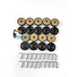 Plastic Sprockets Road Wheels Idlers Accessories Pack Mud Plate Decal Tracks For Henglong DIY 1/16 RC 3888A Tank Model Parts