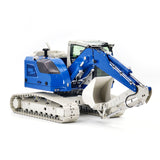 1/14 Metal 3CH 2Arms RC Hydraulic Tracked Excavator JDM-208 R920 Radio Control Digger Engineering Vehicle Light Battery Motor