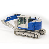 1/14 Metal 3CH 2Arms RC Hydraulic Tracked Excavator JDM-208 R920 Radio Control Digger Engineering Vehicle Light Battery Motor