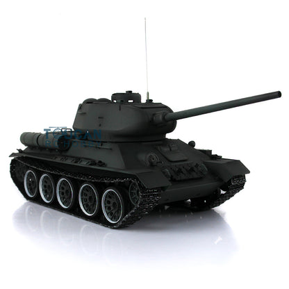2,4 GHz Henglong 1/16 TK7.0 Kunststoff Sowjetischer T34-85 Ready To Run Ferngesteuerter Panzer 3909 360 Turmketten Kettenräder Leiträder