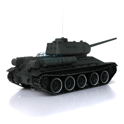 Henglong 1/16 TK7.0 Sowjetischer T34-85 I RC RTR BB IR Panzer 3909 mit 360°-Turm FPV Metallketten Kettenräder Leiträder Rauch Sound