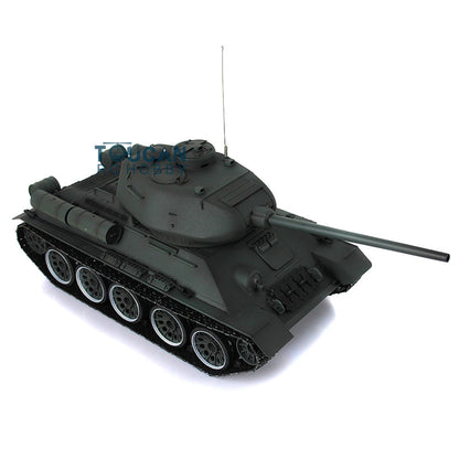 Henglong 1/16 TK7.0 Promotion Soviet Union T34-85 3909 RTR RC Tank BB Infrared Combat Smoke Metal Barrel Tracks Sprockets Idlers Wheels